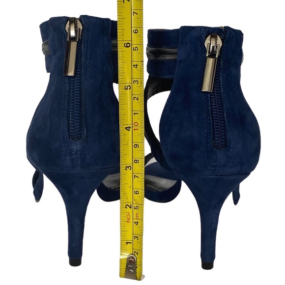 Pour La Victoire Belz Suede Dress Heels Sandals - Picture 7 of 16